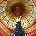 queen victoria building sydney australia christmas tree