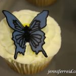 butterfly cupcake