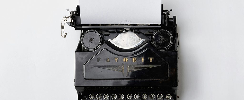 vintage typewriter creative writer jennifer reid