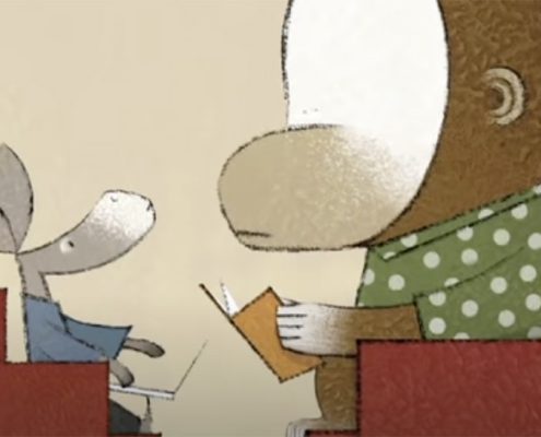 its a book kidlit illustration