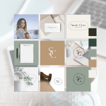 sarah cruz branding design by Jennifer Reid