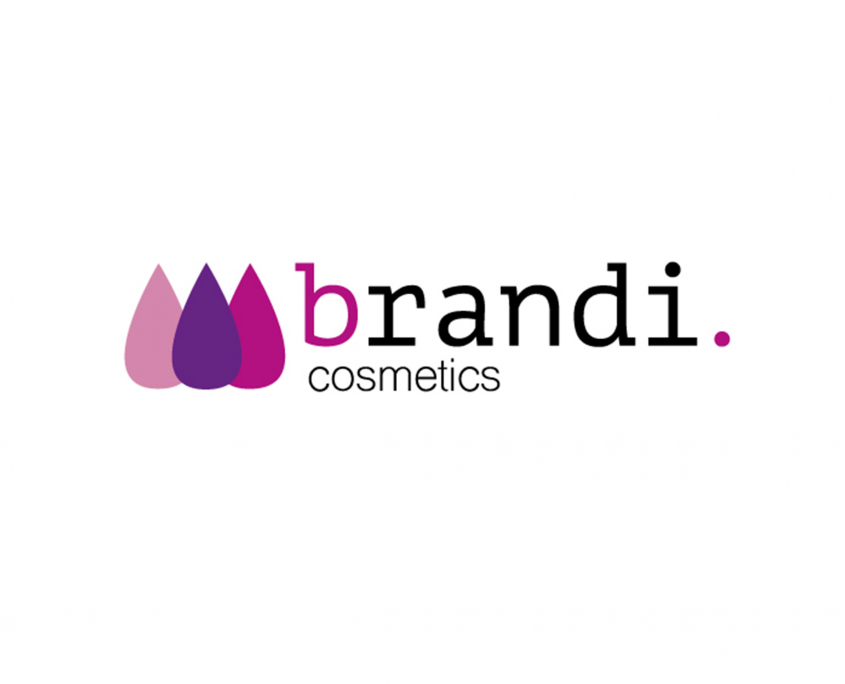 brandi cosmetics logo design by Jennifer Reid