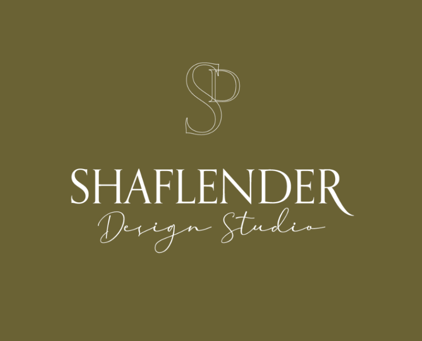 shaflender logo design by Jennifer Reid
