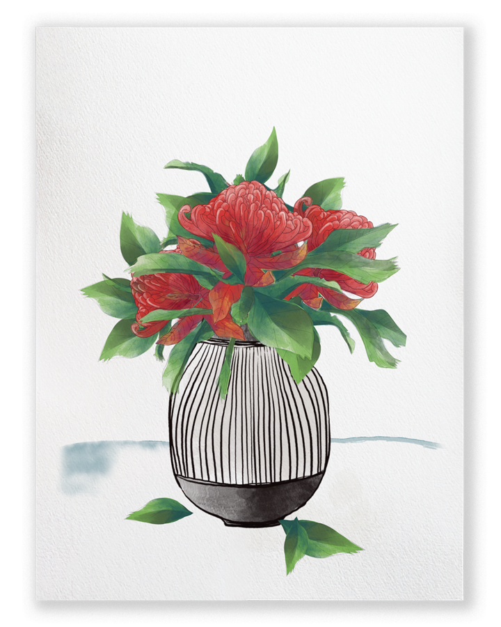 Waratah-Vase-by-Jennifer-Reid