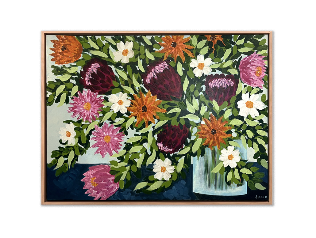 Joy-in-Bloom-Framed-by-Jennnifer-Reid